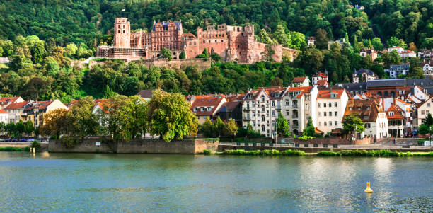 istock Landmarks of Germany - medieval Heidelberg 1024179018