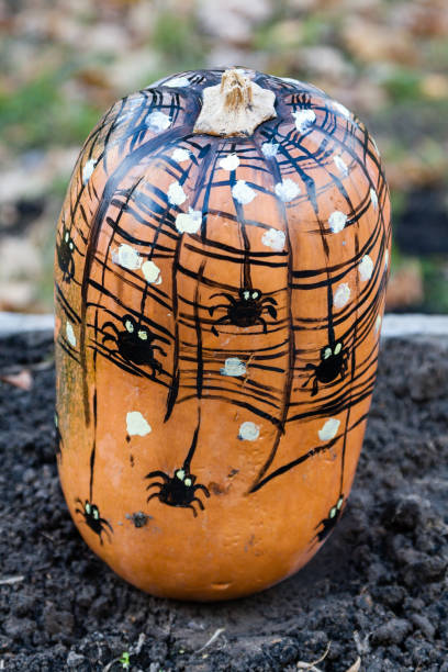 istock Carved and Painted Halloween pumpkin 1024193788