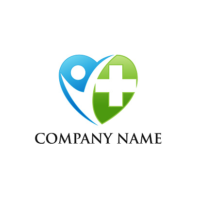 Logo design template for clinic, hospital, medical center, doctor,EPS 8,EPS 10