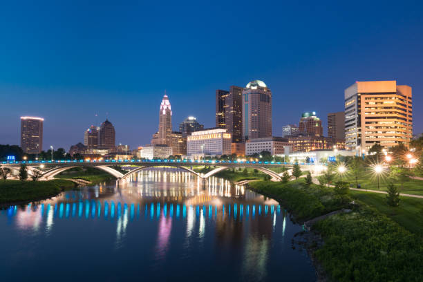istock Columbus, Ohio City night skyline 1024215104