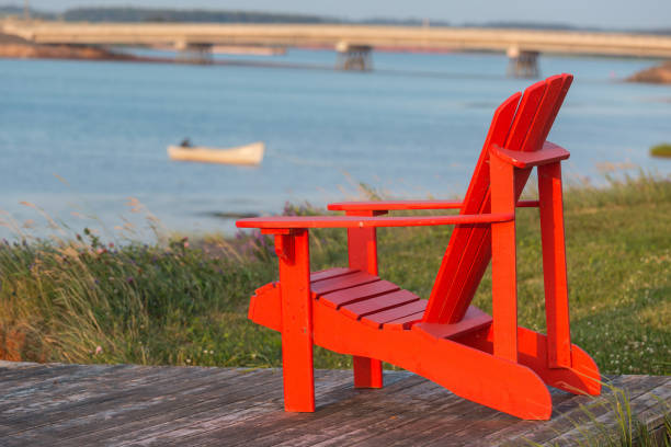 istock Seaside Lawn Chair 1024226912