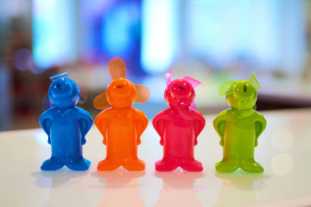 istock Group of colored figurines of a man 1024230458