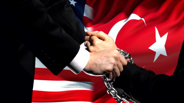 United States sanctions Turkey, chained arms, political or economic conflict