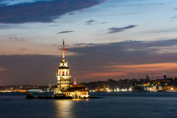istock Maiden's Tower in Istanbul, Turkey (KIZ KULESI - USKUDAR) 1024310462