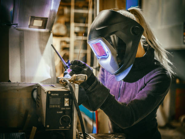 istock Female TIG Welder 1024321772