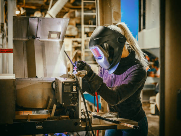 istock Female TIG Welder 1024321774