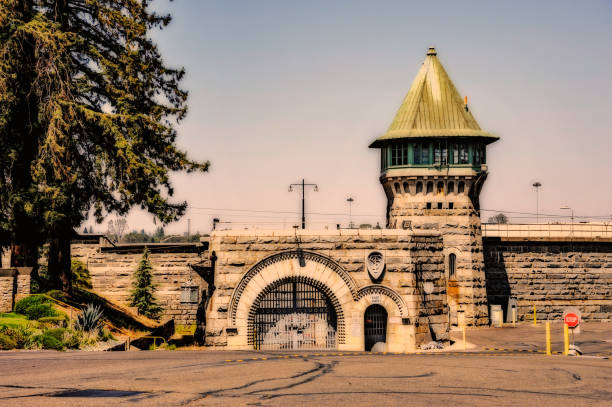 California State Prison, Folsom stock photo