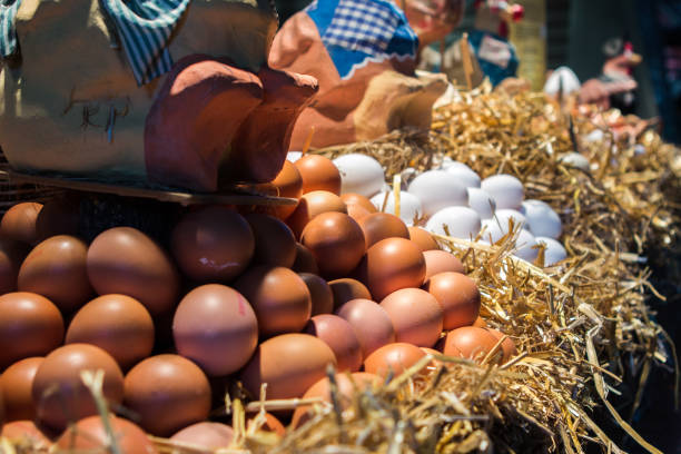 istock Brown eggs in a supermarket 1024331674