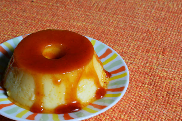 istock Brazilian pudding with caramel topping 1024336300