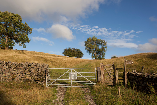 Taken on the Dales Way long distance footpath in the Lake District ,England