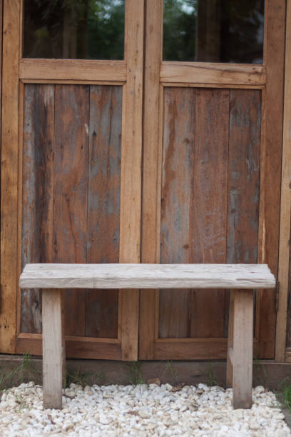 istock Wooden bench in the park 1024396198