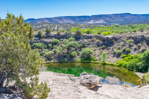 istock Desert Oasis at Montezuma Well 1024420492