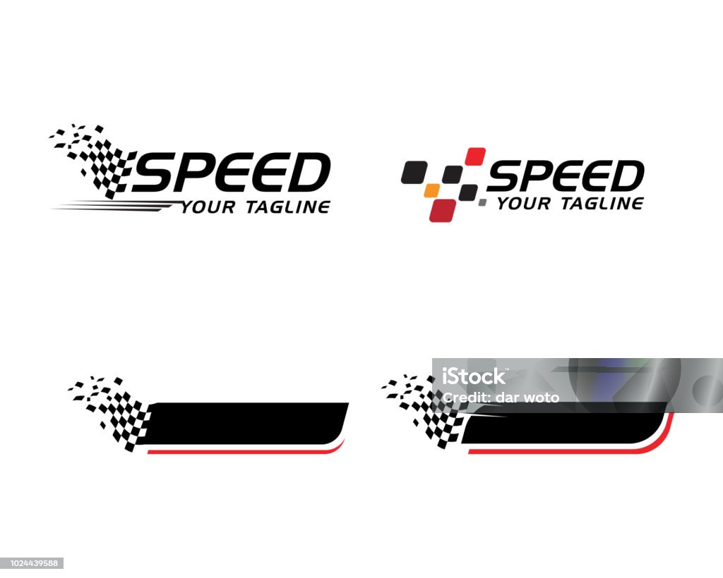 Race flag icon Race flag icon, simple design race flag   template Sports Race stock vector