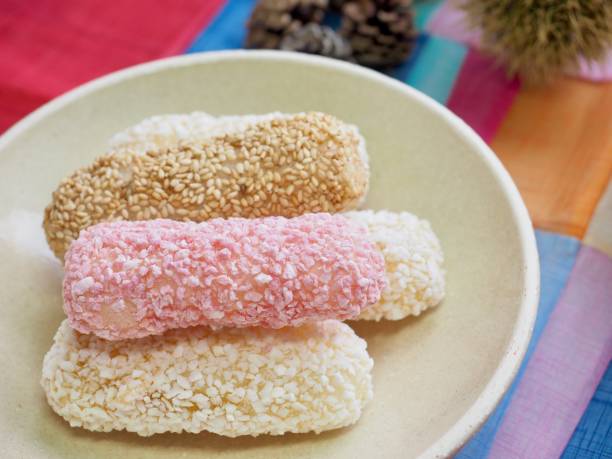 istock Korean traditional cookie yugwa, Hangwa 1024457978