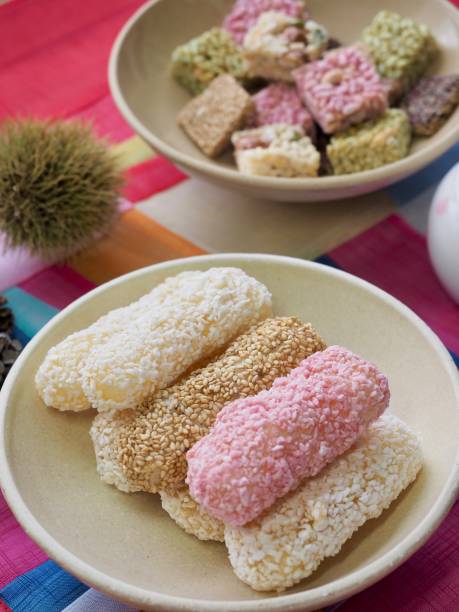 istock Korean traditional cookie yugwa, Hangwa 1024458096