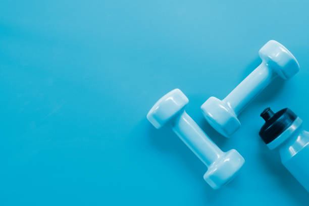 Fitness, Exercise, Working out healthy lifestyle background concept.