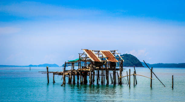 istock Abandon House on Sea 1024527058