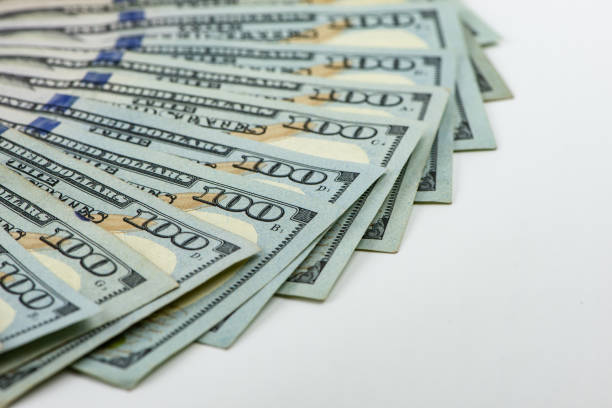 istock US dollar close up. Macro shot of a 100 dollar. 1024541008