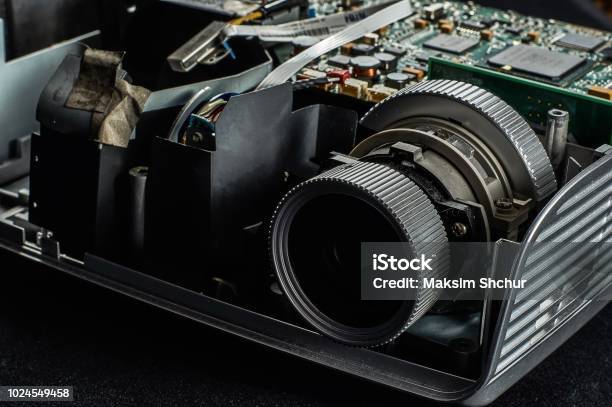 Disassembled Dlp Projector Stock Photo - Download Image Now - Projection Equipment, Air Duct, Arts Culture and Entertainment