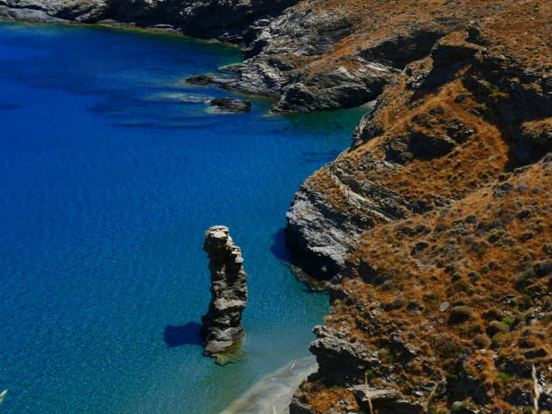 Grias Pidima Beach, Andros island, Greece