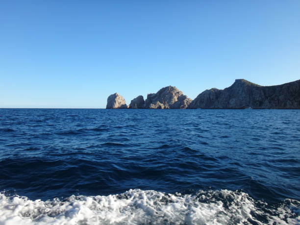 escena de cabo san lucas de un crucero. baja california, méxico. - town san jose del cabo mexico color image fotografías e imágenes de stock