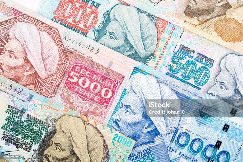 Old Money From Kazakhstan A Background Stock Photo - Download Image Now -  Business, Collection, Currency - iStock