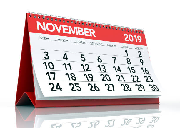 istock November 2019 Calendar. 1024607564