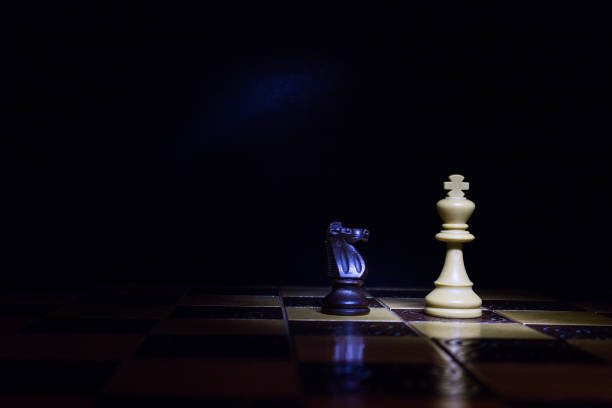 istock Chess photographed on a chessboard 1024612406