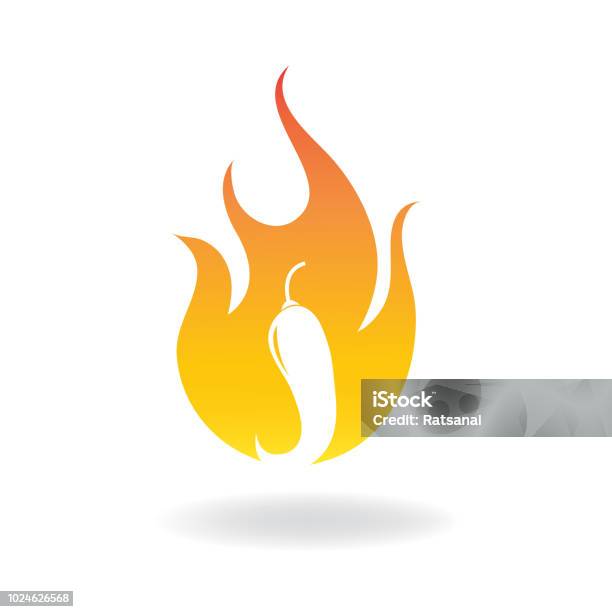 Chili Pepper Stock Illustration - Download Image Now - Computer Graphic, Spice, Burning