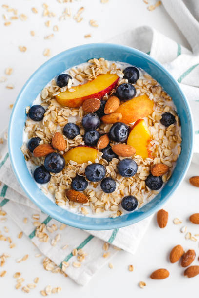 istock Muesli with fresh fruit and yogurt 1024638442