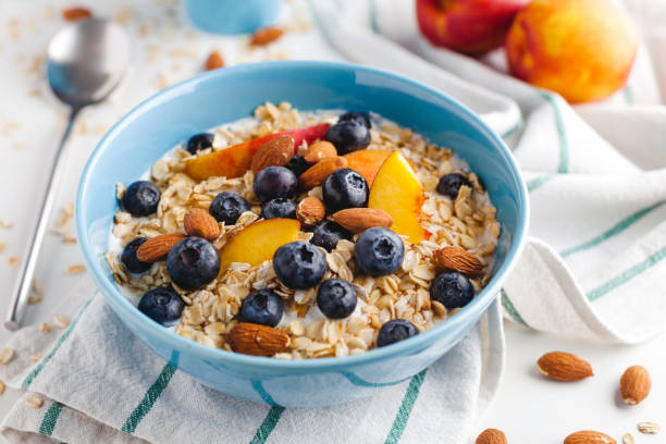 istock Muesli with fresh fruit and yogurt 1024638518