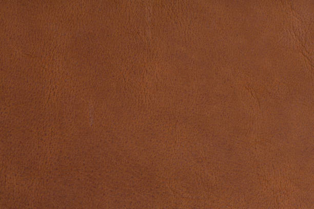 istock Texture of brown natural leather on macro 1024644504