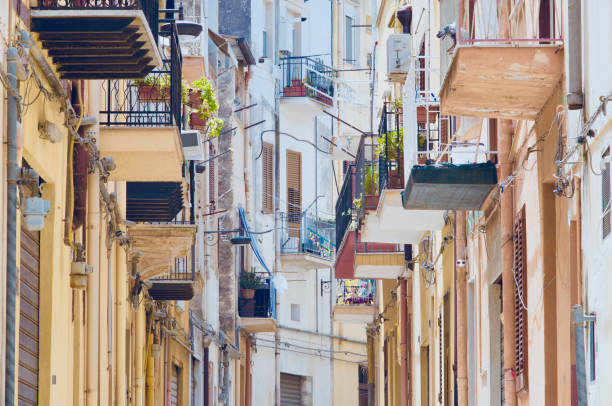 istock balconies of Alcamo, Italy 1024646650