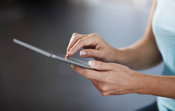 Cropped shot of an unrecognizable female physiotherapist working in her office