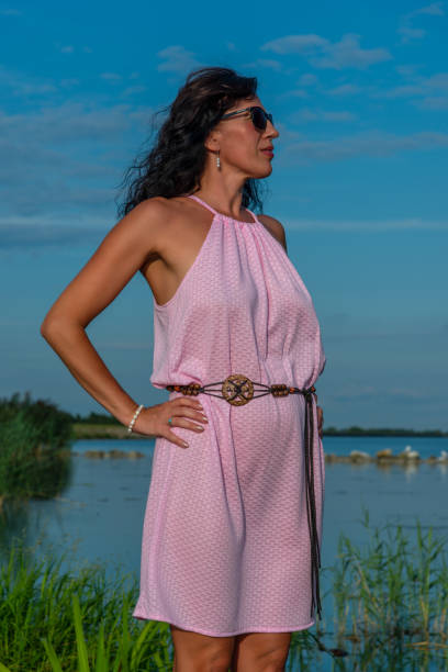 istock Lady in Pink Dress 1024657460