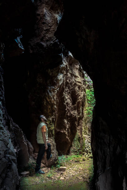 istock Man looking at cage entrance 1024663256