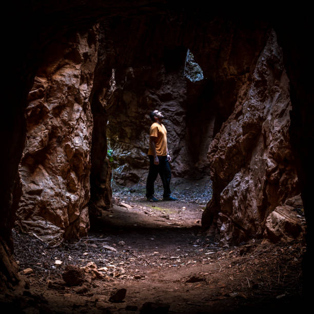 istock Man looking at cage entrance 1024663338