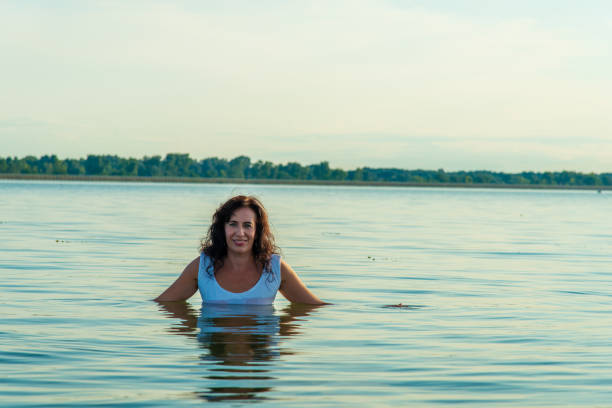 istock Lady in White Dress 1024663588