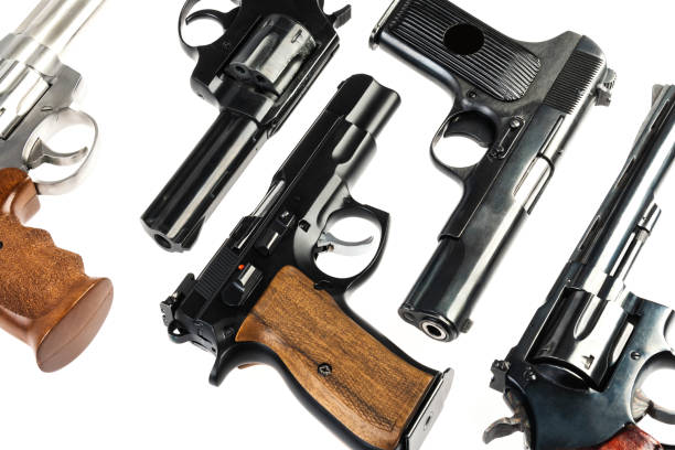 istock group of isolated guns on a white background 1024666500
