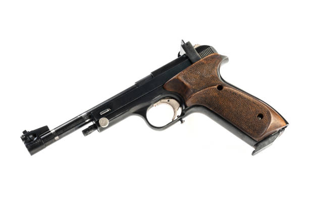 istock isolated sports pistol on a white background 1024666512