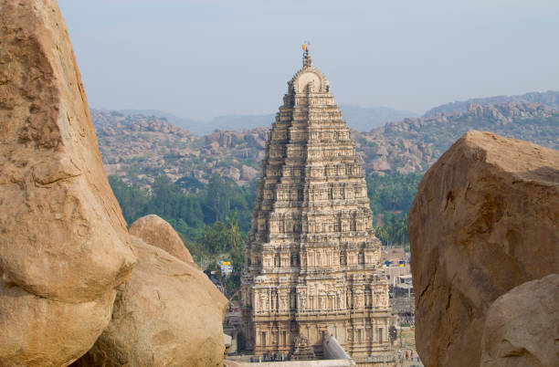 istock architectural construction in the ancient city of Hapmi in India 1024670982