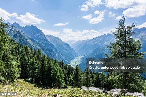 Kaunertal In Tyrol In Austria Stock Photo - Download Image Now - Alpine climate, Austria, Blue