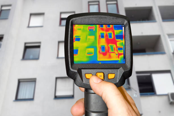 istock Recording a residential building with a thermal camera 1024696468