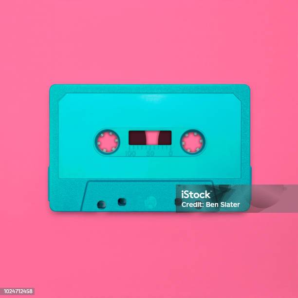 Kassette Klebeband Stockfoto und mehr Bilder von Audiocassette - Audiocassette, Musik, 1980-1989