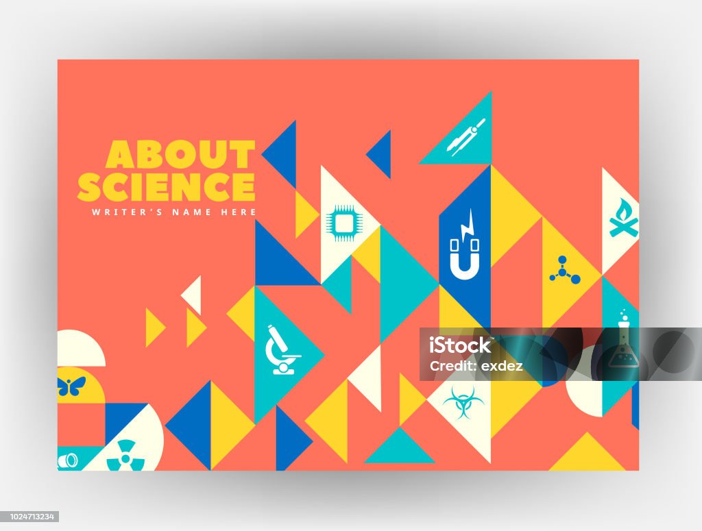 Background Design Relative Science Science Related Print Design Stock Illustration - Download Image Now ...