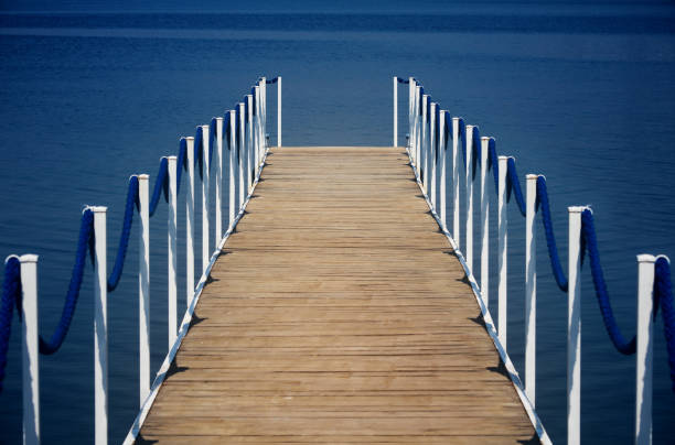 istock Wooden pier above sea 1024713654