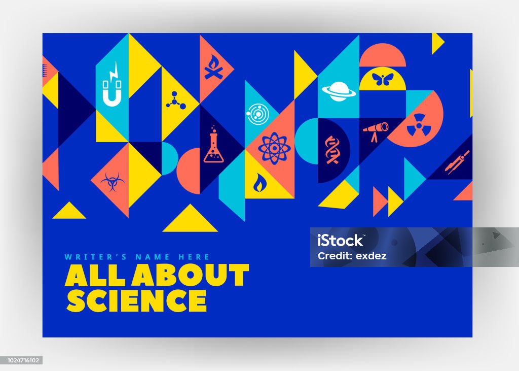 Background Design Relative Science Science Related Print Design Stock Illustration - Download Image Now ...