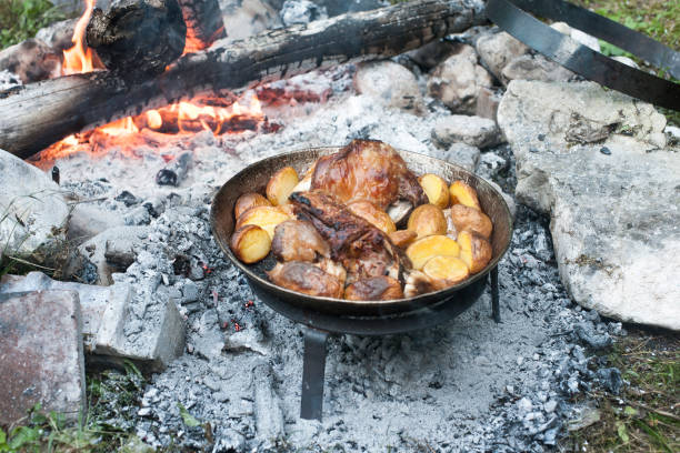 istock Baked meat with vegetables 1024716316
