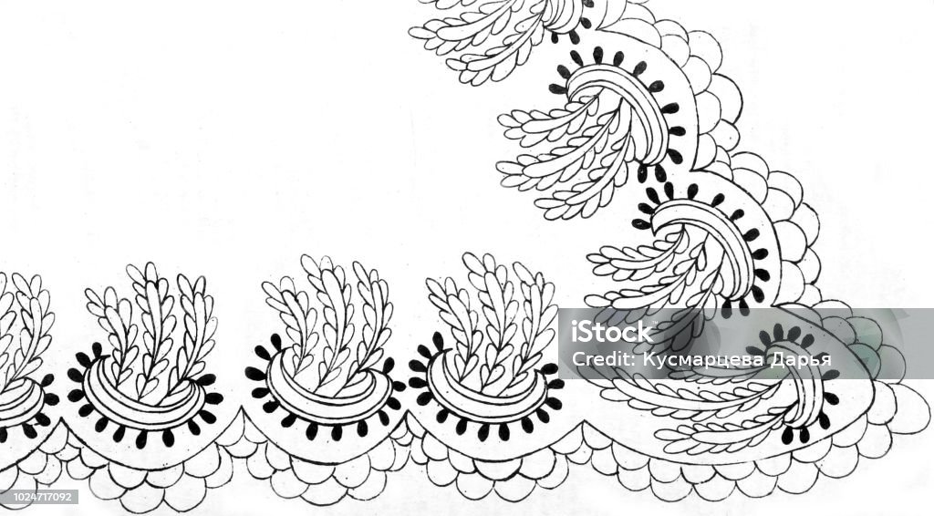 Ancient Pattern Stock Illustration - Download Image Now - Antique, Art ...