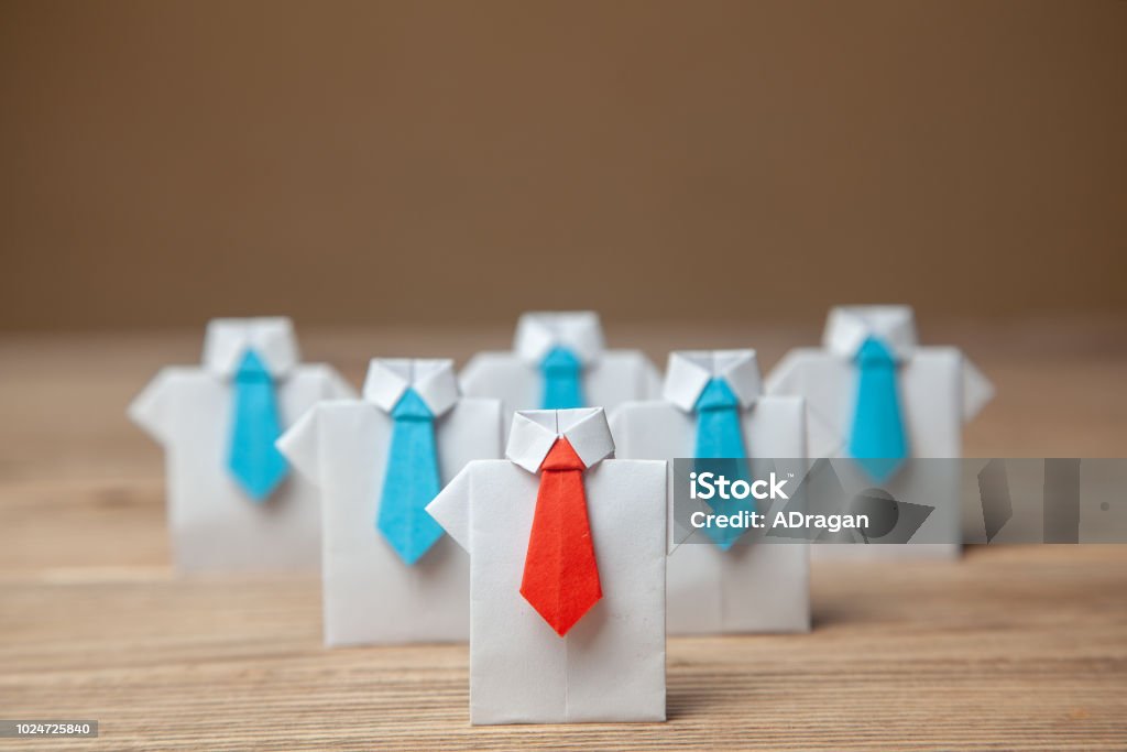 Search and selection of  good worker Leader Search and selection of  good worker Leader. HR, HRM, HRD concepts Recruitment Stock Photo